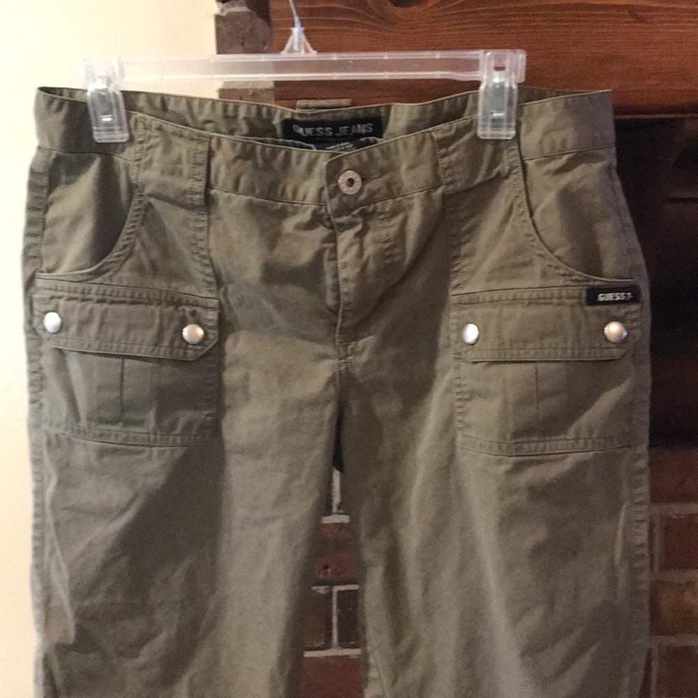 Green Guess Jeans